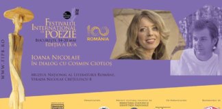Cosmin Ciotloș în dialog cu scriitoarea Ioana Nicolaie