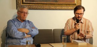Cosmin Ciotloș în dialog cu scriitorul Virgil Tănase