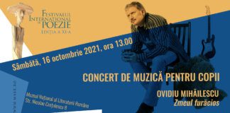 Concert de muzică pentru copii: „Zmeul furăcios”, Ovidiu Mihăilescu