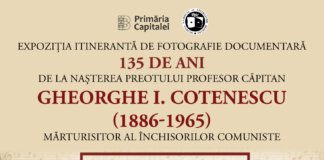 135 de ani de la nașterea preotului profesor căpitan Gheorghe I. Cotenescu (1886-1965 | expoziție de fotografie documentară
