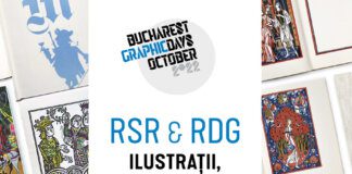 Expoziția RSR & RDG – Ilustrații, layout și tipar | 5 – 16 octombrie 2022