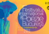 Programul Festivalului Internațional de Poezie București – Ediția a XV-a