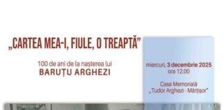 „CARTEA MEA-I, FIULE, O TREAPTĂ”