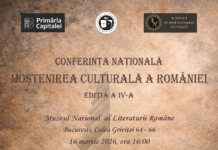 CONFERINȚA NAȚIONALĂ MOȘTENIREA CULTURALĂ A ROMÂNIEI, ediția a IV- a