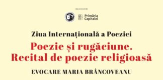 Poezie și rugăciune. Recital de poezie religioasă