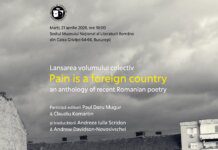 Lansare „Pain is a foreign country, an anthology of recent Romanian poetry”