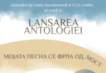 „POEZIA MEA SE ARUNCĂ DE PE POD“ – antologie de poezie macedoneană contemporană
